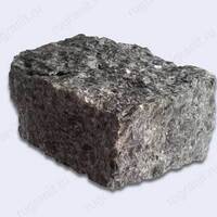 Колотая брусчатка из лабрадорита 10x10x10 цвет серый - гранит, брусчатка, плитка, комплектующие для станков