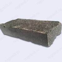 Брусчатка колотая габбро 20x20x5 см серого цвета - гранит, брусчатка, плитка, комплектующие для станков