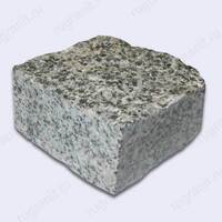 Пилено-колотая брусчатка гранитная из карандаша, 10x10x5, цвет серый - гранит, брусчатка, плитка, комплектующие для станков
