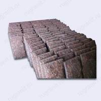 Скала плита из гранита, 60x60x10 см, цвет красный, емельяновка - гранит, брусчатка, плитка, комплектующие для станков