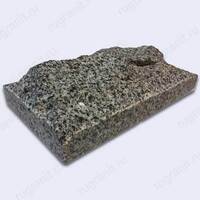 Плита скала из гранита 30x30x8 см, цвет серый, покостовка - гранит, брусчатка, плитка, комплектующие для станков