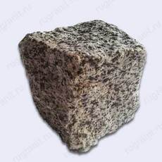 Брусчатка колотая из гранита 10x10x10 см, цвет серый. - гранит, брусчатка, плитка, комплектующие для станков