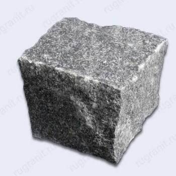 Брусчатка колотая габбро 10x10x10 см серого цвета - гранит, брусчатка, плитка, комплектующие для станков